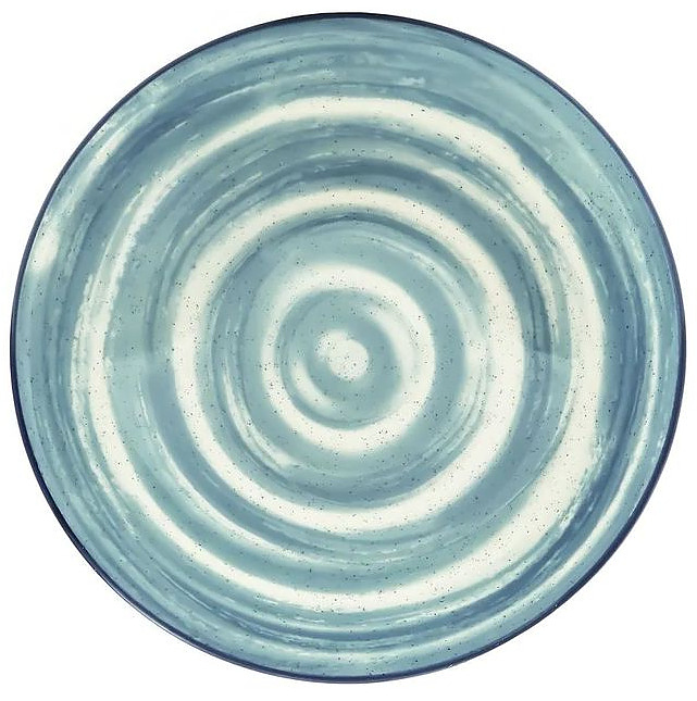 Тарелка мелкая Oxford UNNI OCEANICA 151621 d 26 см белый, голубой