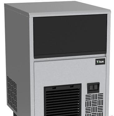 Льдогенератор T-LUX IM 3716CF Кубик Шляпка, с бункером 16 кг