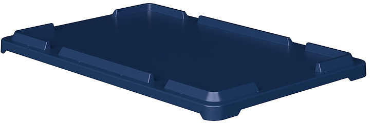 Крышка iPlast L-64 накидная, синяя