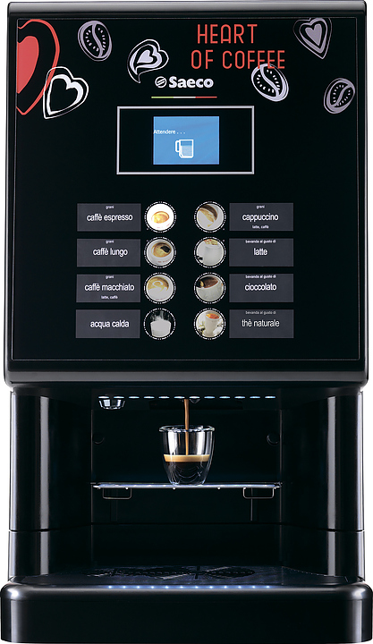 Настольный кофейный автомат Saeco Phedra Evo Espresso Heart of Coffee