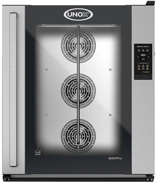 Печь конвекционная UNOX XEFR-10EU-ETLV Camilla левая дверь без сливного отверстия