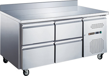 Стол холодильный Tatra TRTGND4 TN SB (боковой агрегат) с бортом