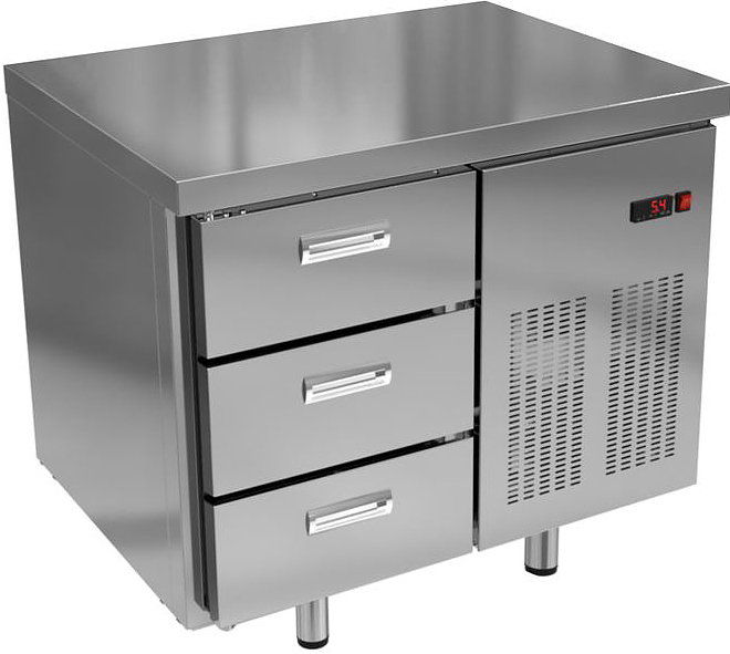 Стол холодильный KRONER СХ 3я-90-60