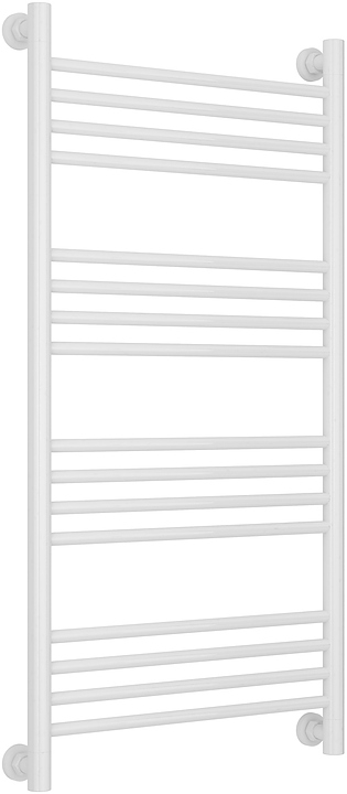 Полотенцесушитель водяной Сунержа Богема+ 100x50 см с прямой перемычкой, белый