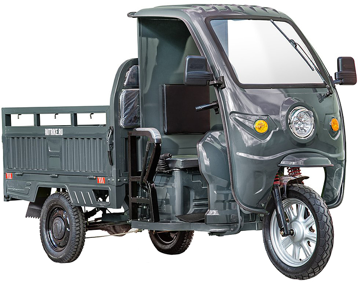 Электроцикл грузовой Rutrike Гермес 1500  60V1200W серый