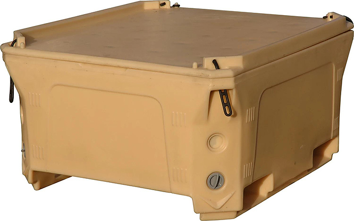 Термоконтейнер Nilkamal RIC 460 л бежевый