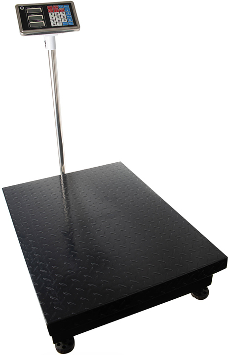 Торговые весы Foodatlas ВТН-150 150кг/50гр напольные, черный