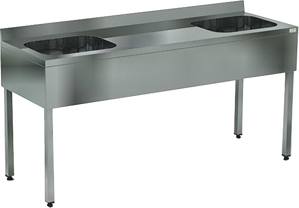 Ванна моечная КОБОР ВМЦФР/2-210/70 Л/Ц/П