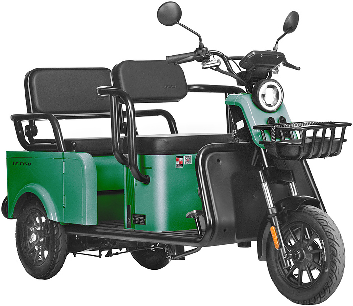 Трицикл WANSHIDA LC-F150 зеленый