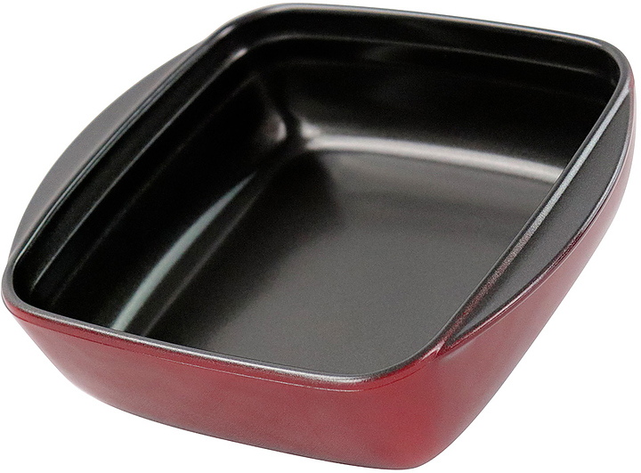 Форма для выпечки Vitrinor 160х160х50 мм квадратная, красная