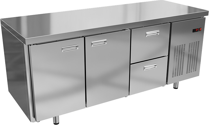Стол холодильный KRONER СХ 2/2я-180-60