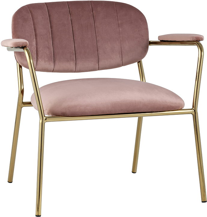 Кресло Stool Group Кэрол пыльно-розовый