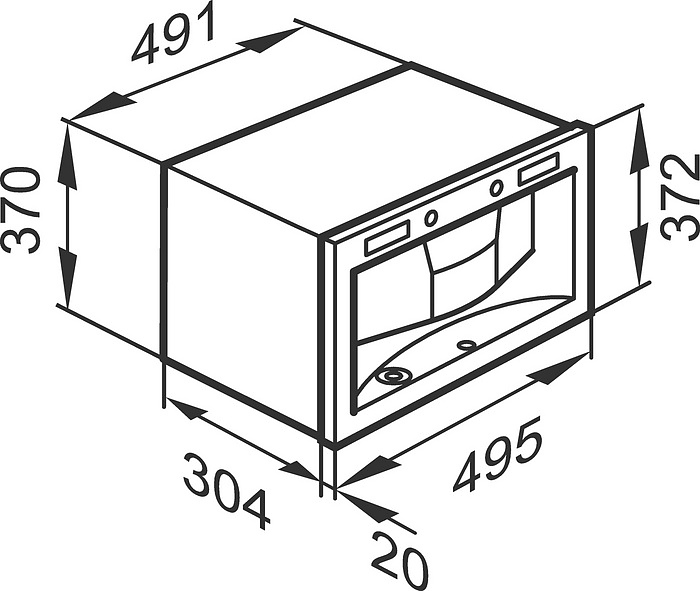 Декоративный корпус Miele CVSG 3650