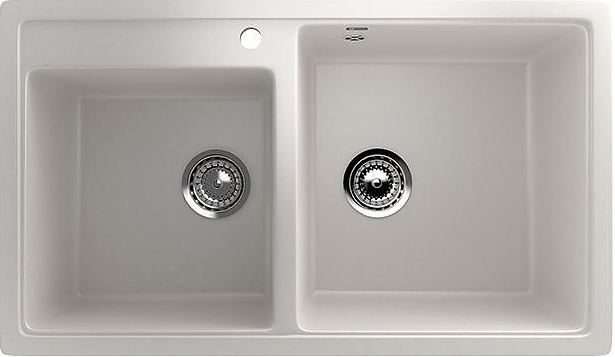 Мойка кухонная ULGRAN U-200-331 белая