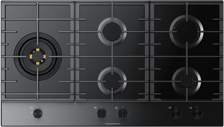 Газовая варочная панель Kuppersbusch KG 9850.0 SE-E5 черный