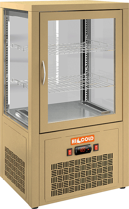 Витрина холодильная HICOLD VRC 70 Beige