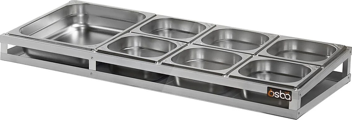 Подставка для гастроемкостей Osba SC 6+1 без стекла