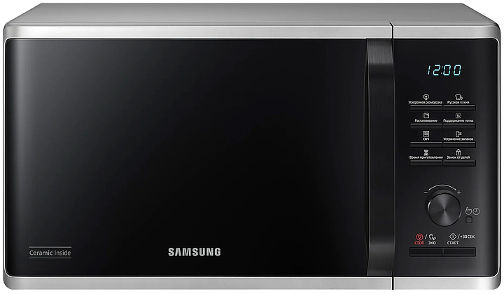 Печь микроволновая Samsung MG23K3515AS/BW