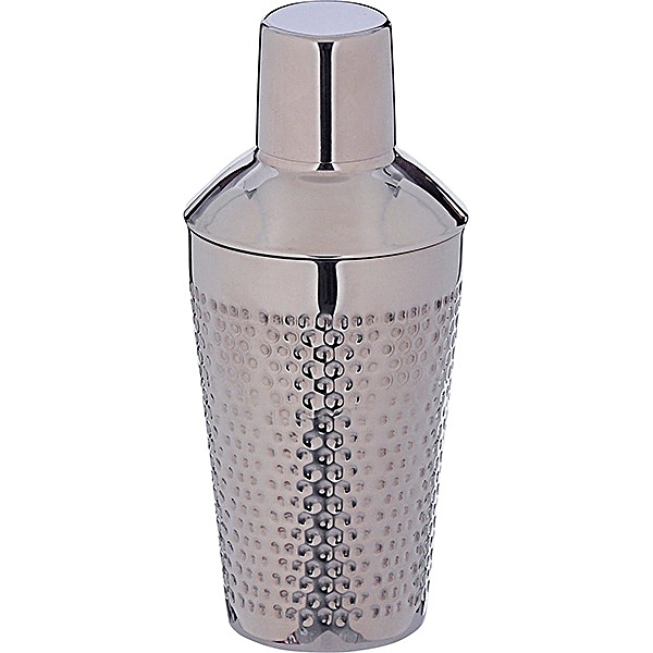 Шейкер европейский ProBar SK16-704-500ML, 0,5 л., серебрист., рифленый