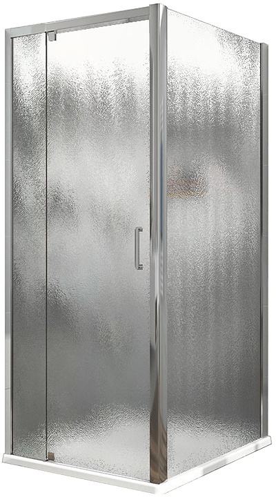 Уголок душевой Vincea Intra VSR-1I901080CH 90/100х80 см, стекло шиншилла, хром