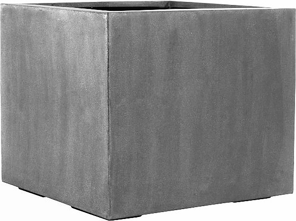 Кашпо Pottery Pots Jumbo (70х70х62 см) серое матовое