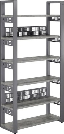 Стеллаж открытый КОБОР SO6-80/36 graphite/chicago