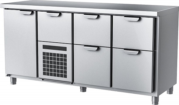 Стол холодильный HappyChef TC BD 1-CBR-2-2
