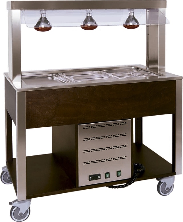 Стол шведский Metalcarrelli 6910.3L-W
