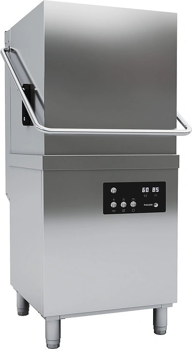 Машина посудомоечная купольная Fagor Professional WHC-502 T D (220 В) с дозатором моющего средства и LED дисплеями