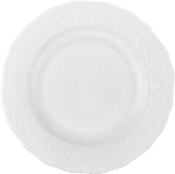 Тарелка Kunstwerk Euphoria 17058#/03015813 d=20 см (фарфор) белая