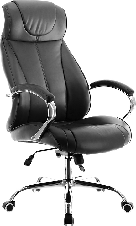Кресло руководителя Everprof Forum TM (экокожа) черное