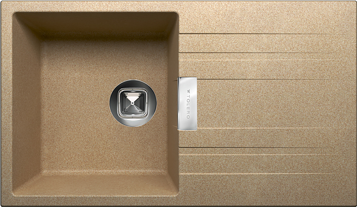 Мойка кухонная Tolero Loft TL-750 бежевая