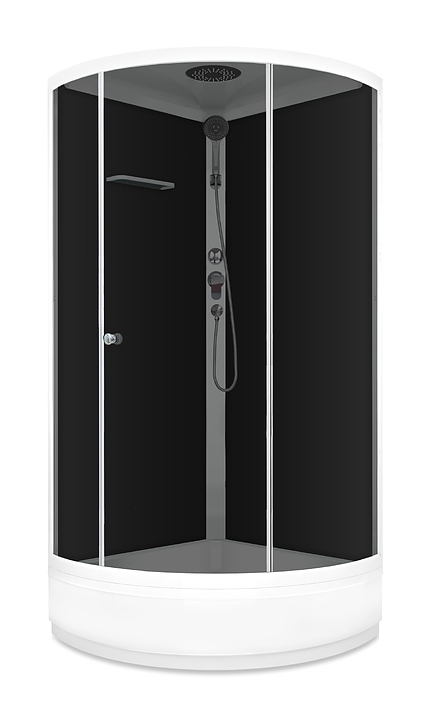 Душевая кабина Domani-Spa Simple 99 mid DS01Sm99MBT00 90х90 см