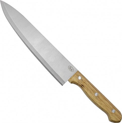 Нож поварской ROAL Retro HL-T4163-1 l=20 cм с деревянной рукояткой