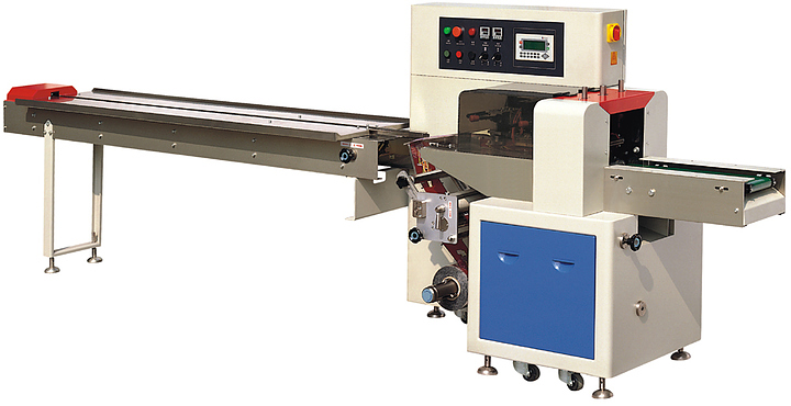 Машина упаковочная Hualian DXDZ-450XD (лент. 200 мм, рег. форм., S 400, L 130-450, H 80)