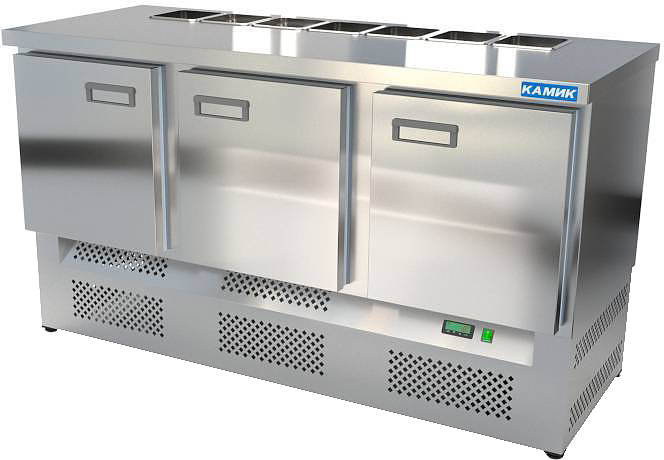 Стол холодильный для салатов КАМИК СОН-301586КН