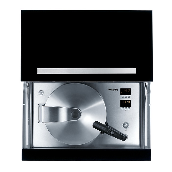 Встраиваемая пароварка Miele DG 4164 L черный