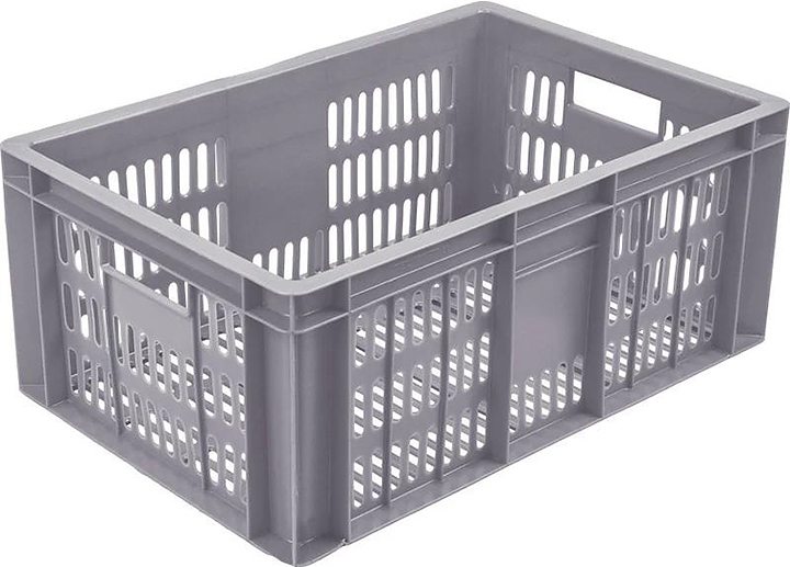 Ящик для колбасы ТАРА.РУ 201 МСК ВС 600х400х250 мм серый