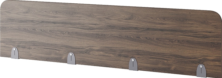 Верхний экран-перегородка КОБОР EV-120 graphite/charlston (ЛДСП)