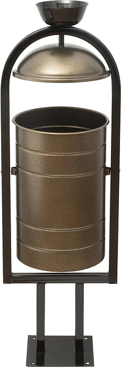 Урна для мусора ТАРА.РУ УСП 20 бронза