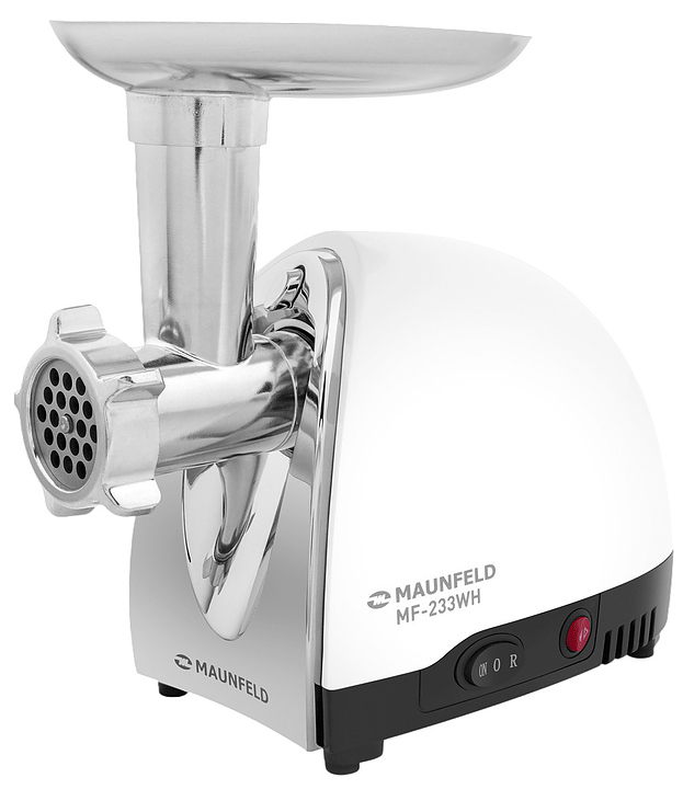 Мясорубка Maunfeld MF-233WH 1360 Вт белый, черный