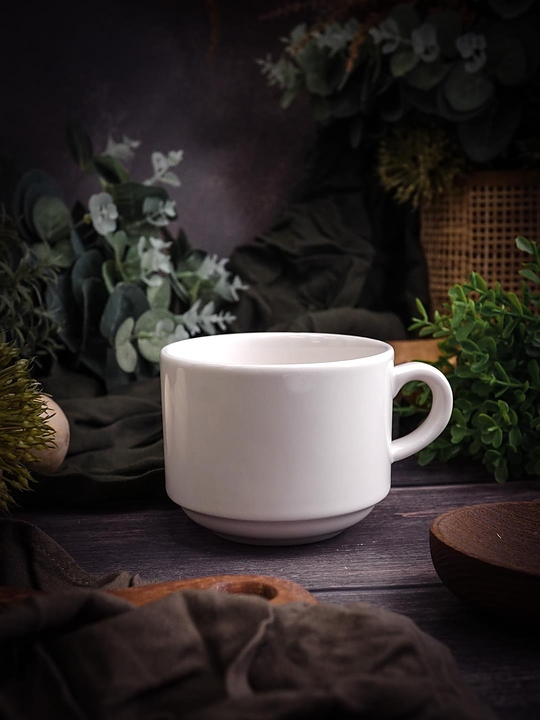 Чашка чайная Porland Pioli Venus 32ML28 PL 280 мл (фарфор) стопируемая