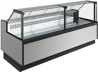 Витрина холодильная Carboma Bavaria 4 GC110 SM 2,0-1 версия 2.0 9006-9005 (без боковин)