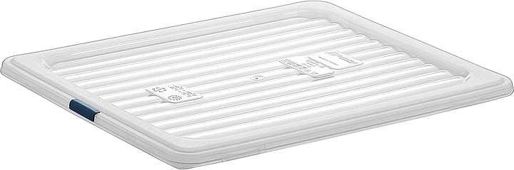 Крышка для гастроемкости Gastroplast GNPPL-12 GN 1/2 (325х265 мм) полипропилен прозрачная