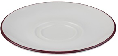 Блюдце ID Fine Modest Maroon 13001-111216 16 см
