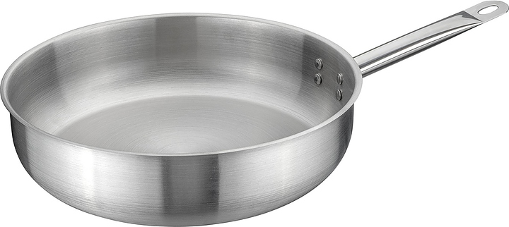 Сковорода MGSteel 77961 6,65 л d=34 см h=9,5 см (нерж. сталь)