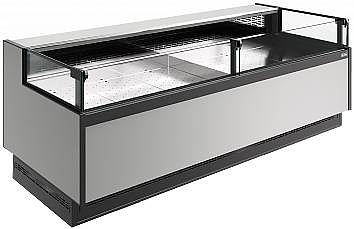 Витрина холодильная Carboma Bavaria 4 GC110 SM 2,5-2 версия 2.0 9006-9005 (без боковин)