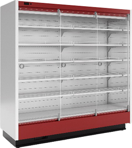 Горка холодильная для пресервов Марихолодмаш София 220/92 ВХСп-1,875 (фронтальное остекление - двери стеклопакет)