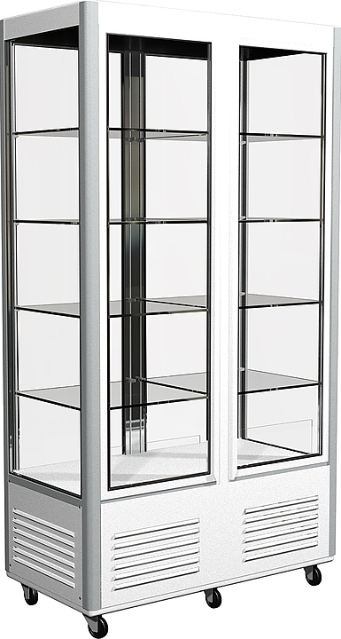 Витрина кондитерская Carboma D4 VM 800-1 (R800C, бежево-коричневый)