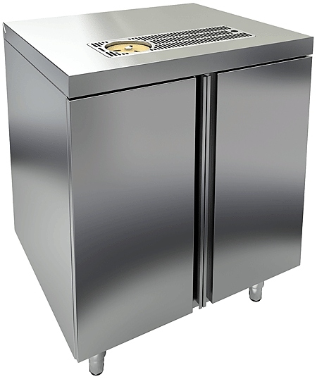 Стол закрытый HICOLD НБМСЗКСО-7/5 (с каплесборником и ополаскивателем)